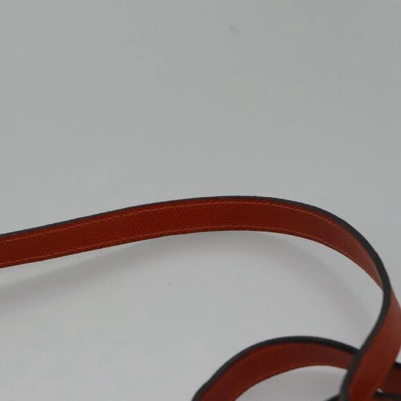 Salvatore Ferragamo Shoulder Bag Leather Brown Gold Auth 102665 - Picture 9 of 16